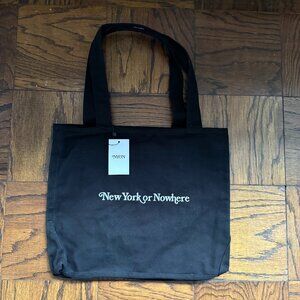 New York or Nowhere Signature Tote Bag NYON NEW